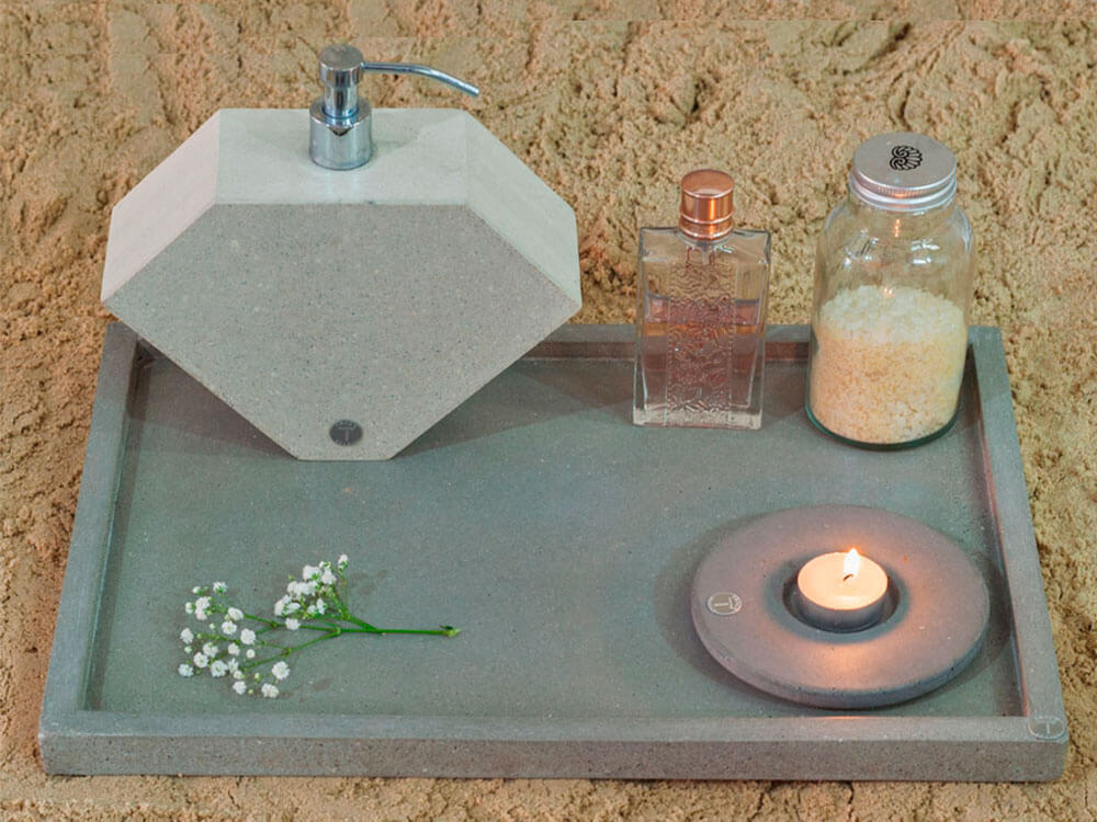 Concreto na decoração – ideias para um decor moderninho 2