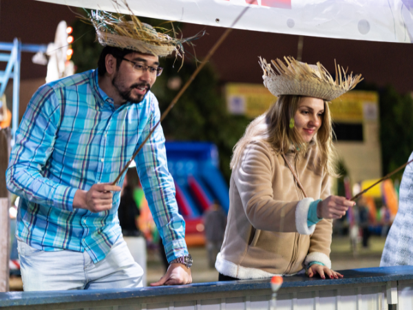 festa junina na empresa