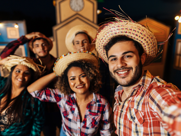 festa junina na empresa