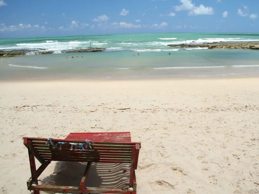 Que delícia! Piscinas Naturais na Barra do Cunhaú
