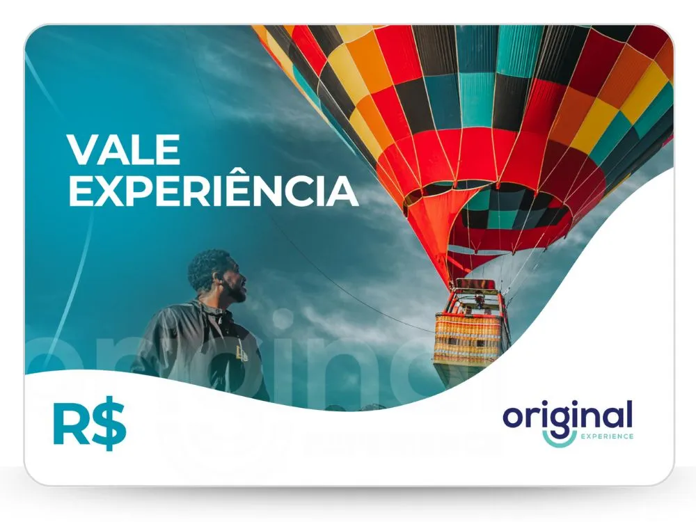 Presenteie com o Vale Experiência Original!