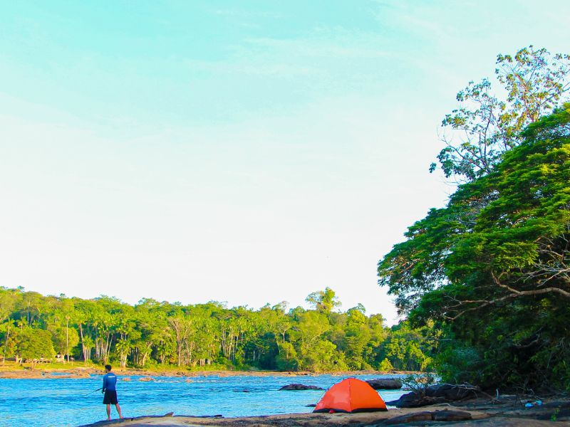 Vivência Sustentável nas Ilhas do Capivara: Acampamento de Base Comunitária