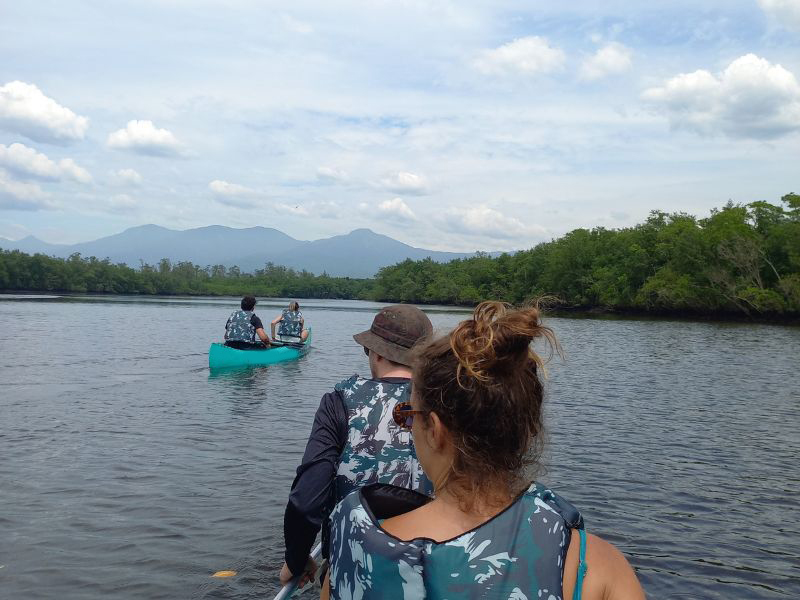 Remando na Natureza: Canoagem pelo Manguezal de Cubatão